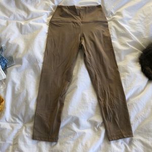 Amazon cropped tan leggings